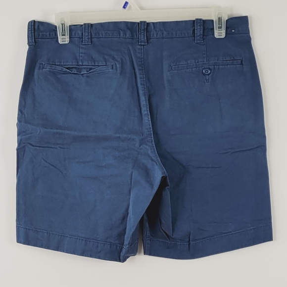 J.Crew Factory Flex Chino Shorts Blue Size 35 - Picture 2 of 3